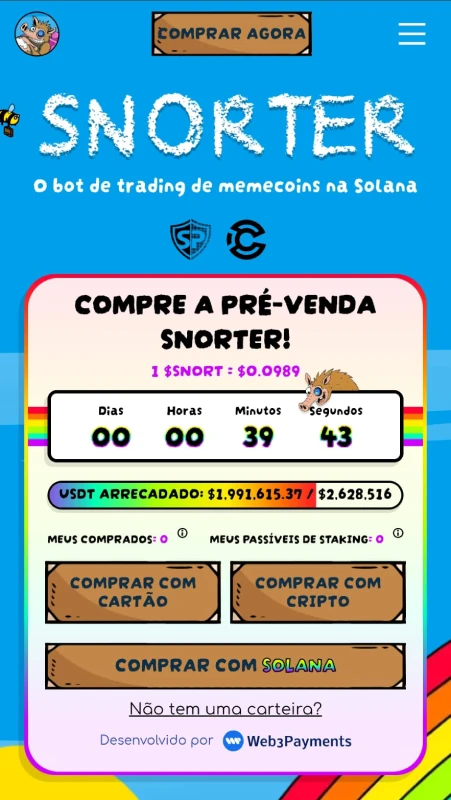 snorter token mobile