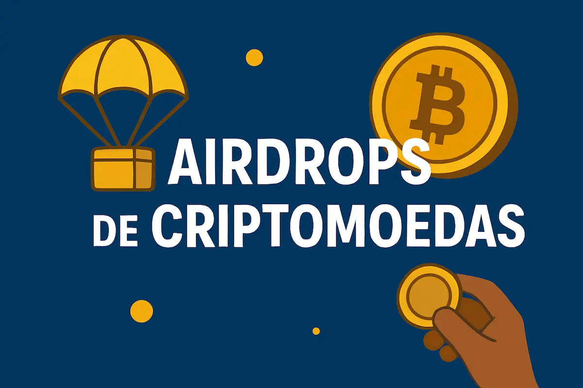 Airdrops de Criptomoedas: Como Receber Tokens Grátis em 2026?