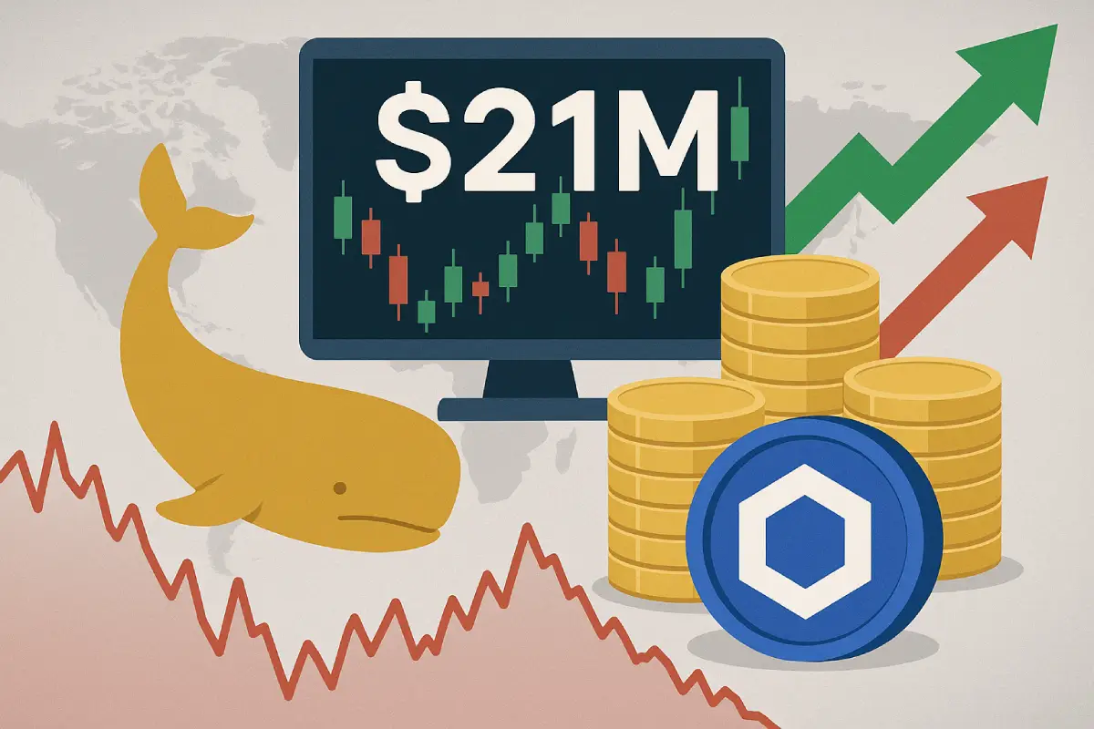 Venda mais de 21M lança discussões sobre o futuro do Chainlink - CryptoDnes  Portugal