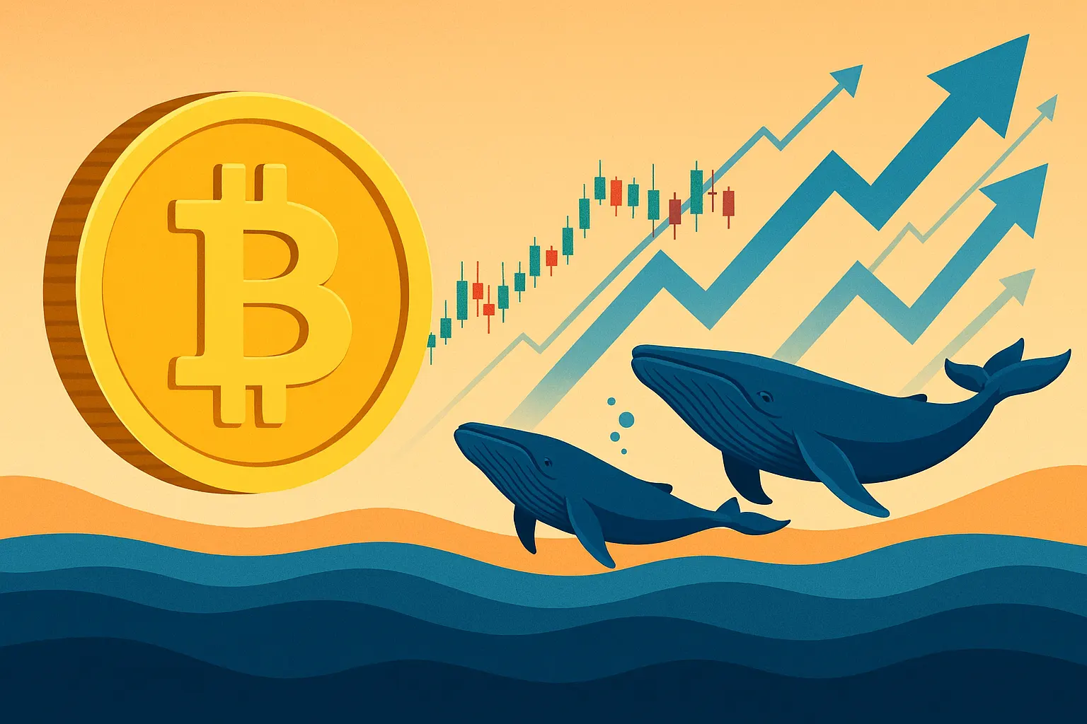 Baleias BTC acumulam e contexto macroeconómico melhora- CryptoDnes Portugal