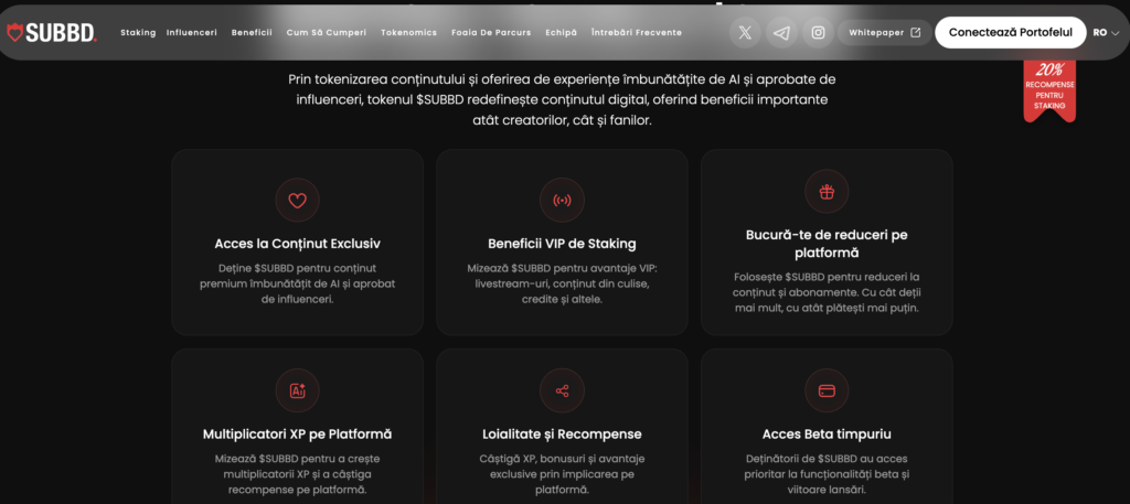 SUBBD - presale crypto