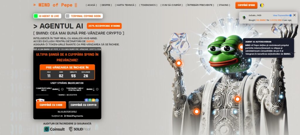 MIND of Pepe presale
