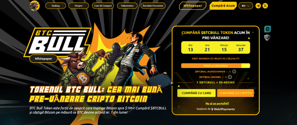 BTC Bull pre-vânzare