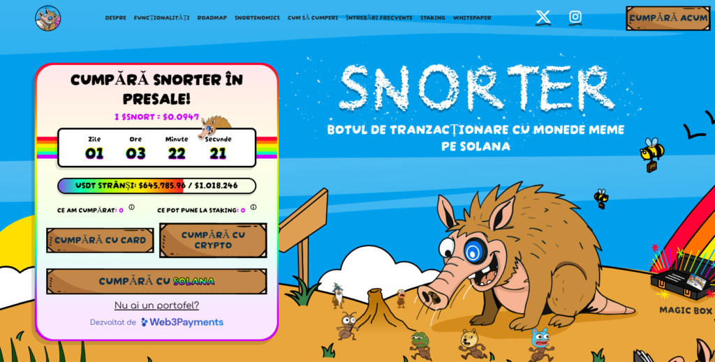 Snorter presale