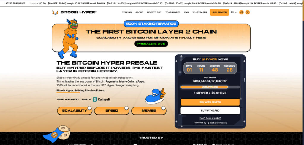 BTC Hyper presale 