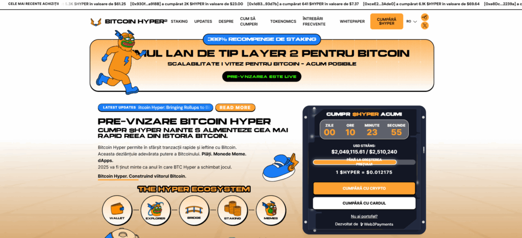 Bitcoin Hyper presale