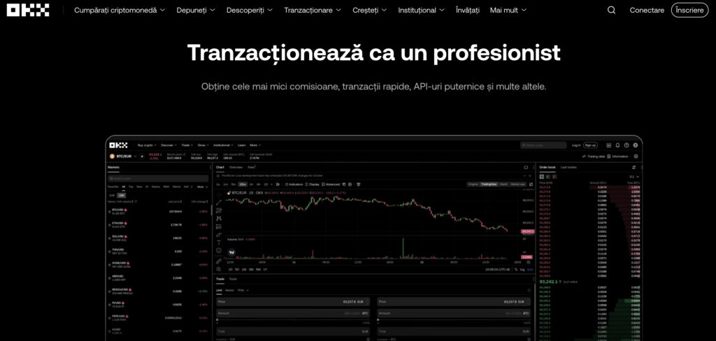 OKX - bitcoin futures trading