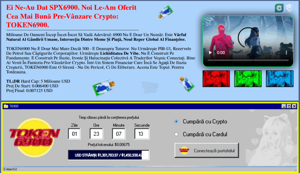 TOKEN6900 pagina de presale