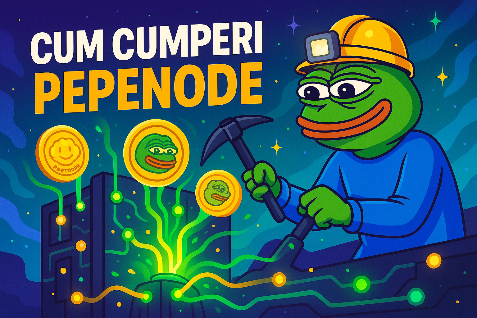Cum să cumperi PEPENODE (2026) - Ghid complet și actualizat