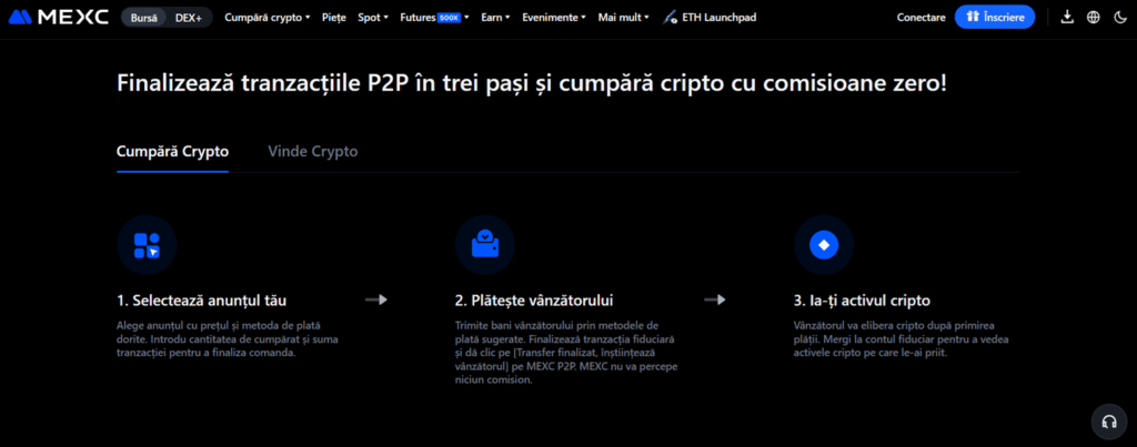 MEXC - P2P crypto exchange