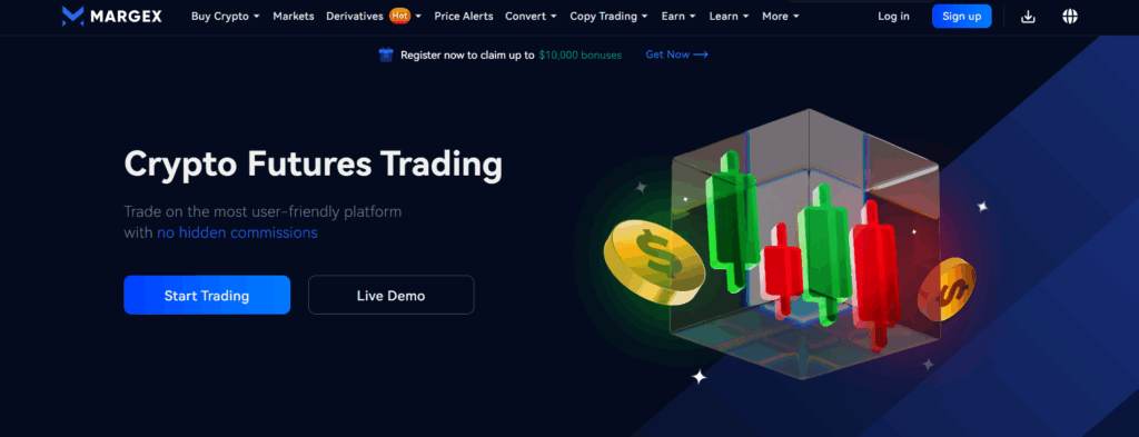 Margex - platforma de crypto futures