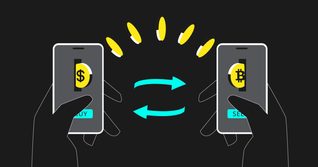 Peer-to-peer crypto exchange