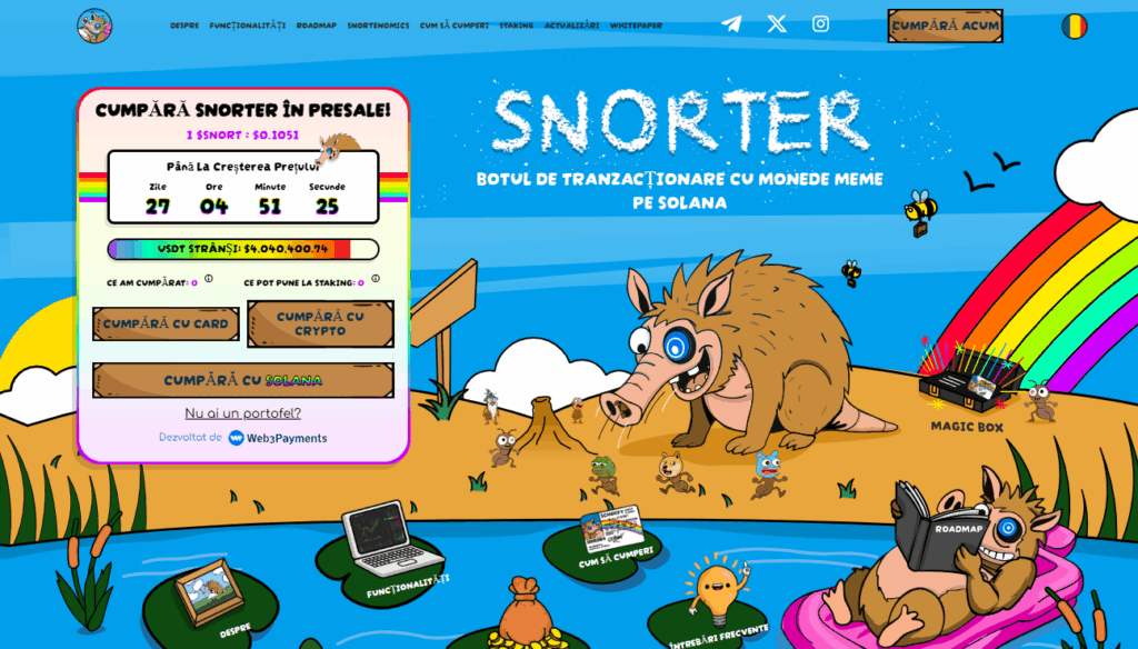 Snorter Token - pre-vanzare