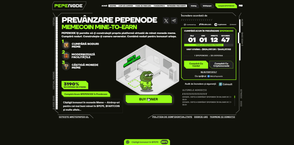 Pepenode_presale