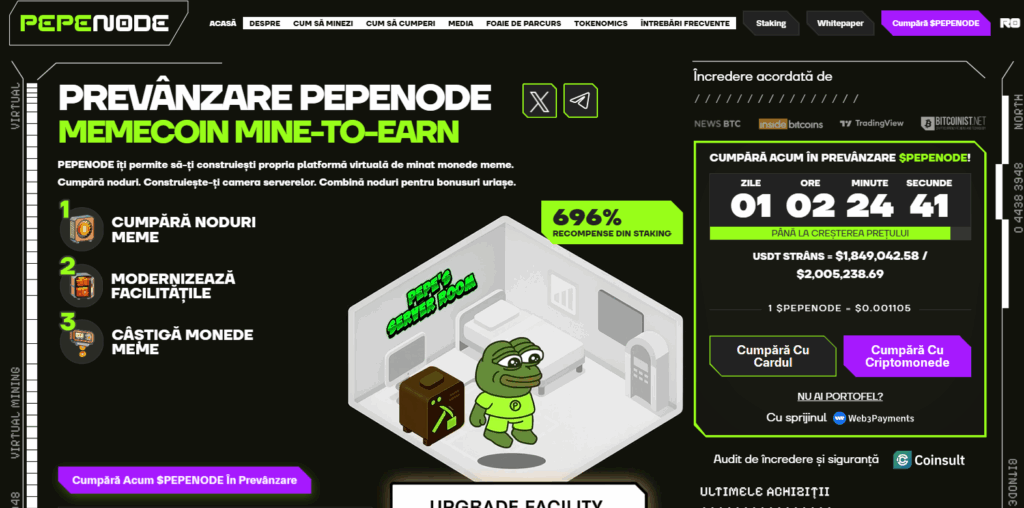 PEPENODE presale