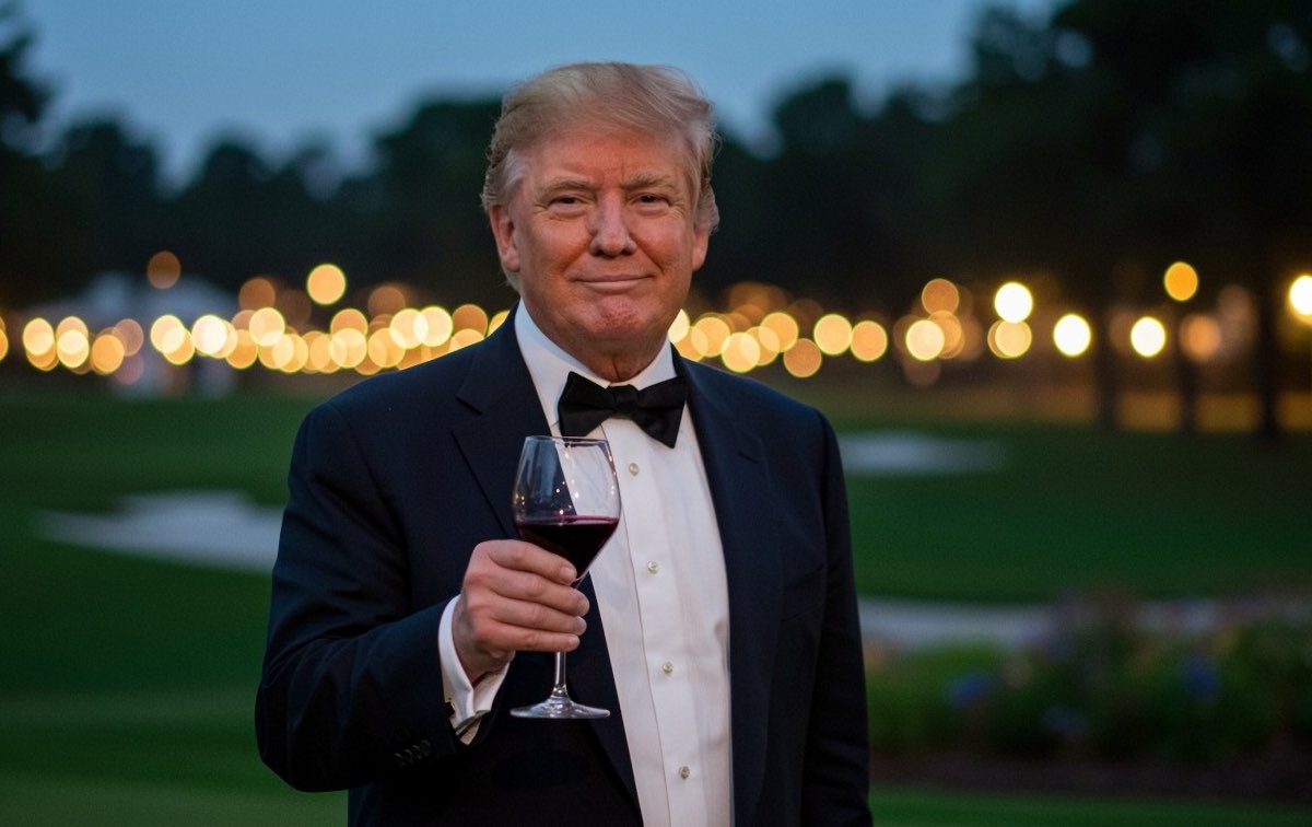 Trump zorganizoval večeru pre kryptoinvestorov  –  vyvolalo to veľké protesty opozície