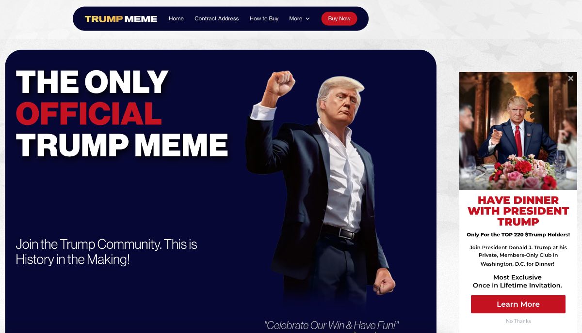 TRUMP top altcoiny na nákup