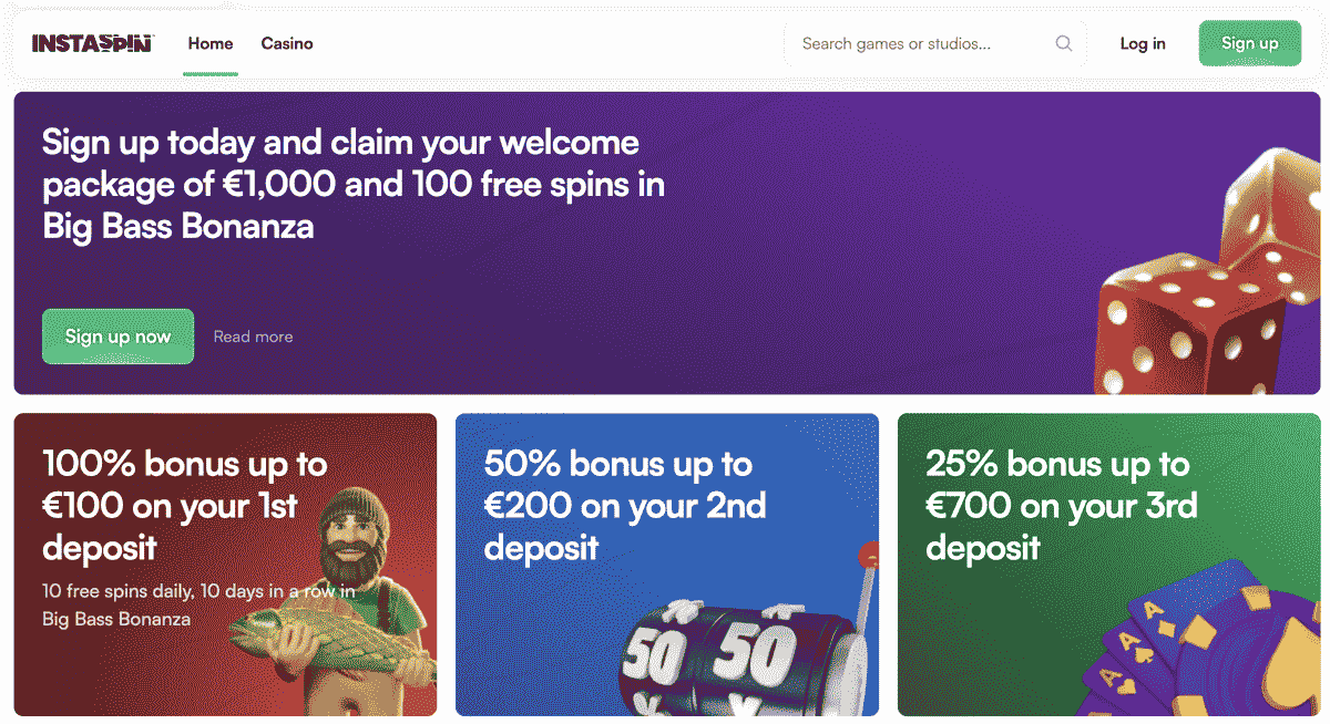 instaspin crypto casino