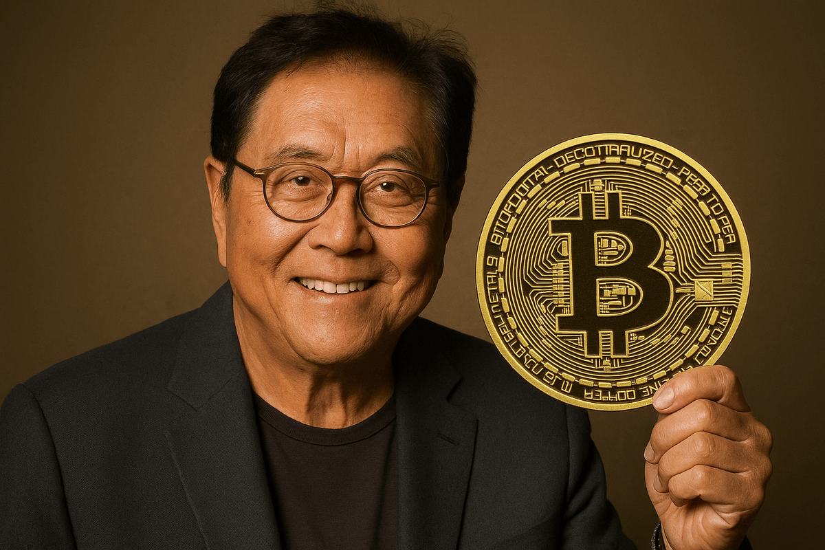 Robert Kiyosaki varuje pred občianskou vojnou a odporúča Bitcoin, zlato a striebro ako uchovávateľov hodnoty