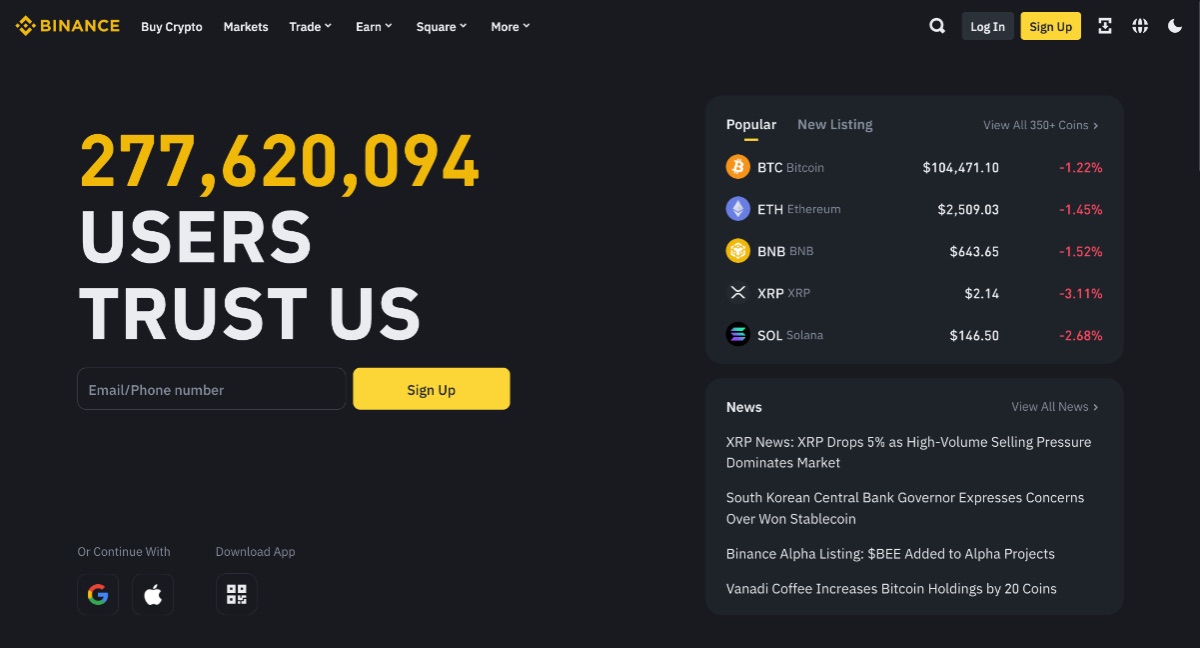Binance top burza finančná páka leverage
