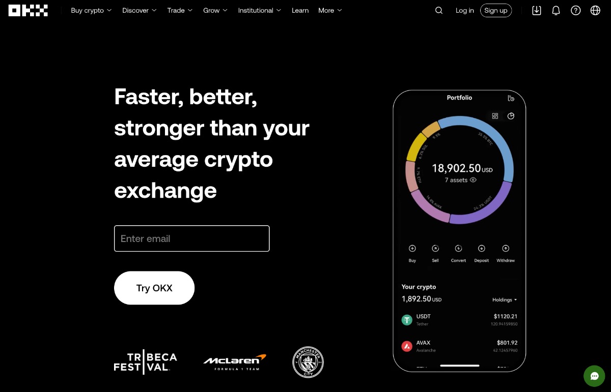OKX kryptoburza finančná páka leverage