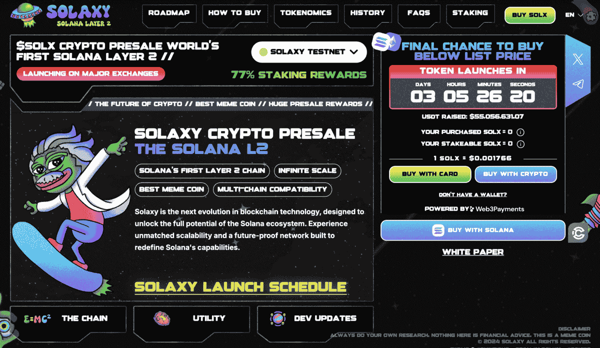 Solaxy stablecoiny