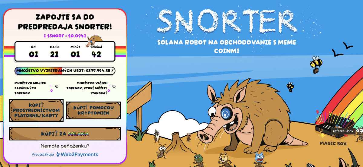 snorter bot shitcoin