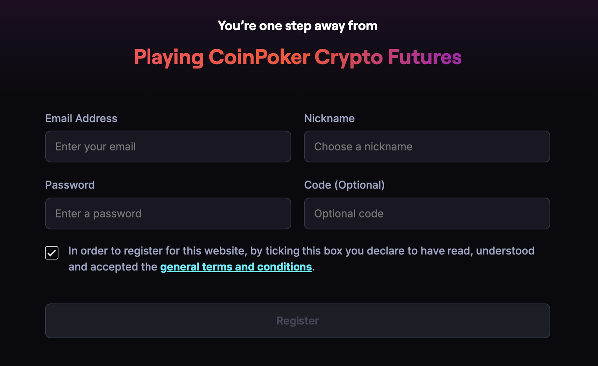 coinfutures registracia