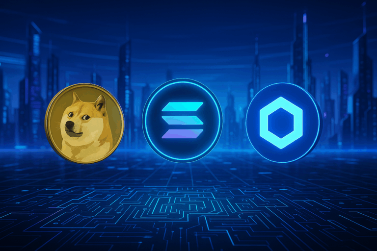 AI เคาะ Dogecoin, SOL และ LINK เป็นเหรียญน่าเก็บเข้าพอร์ตในมิ.ย.