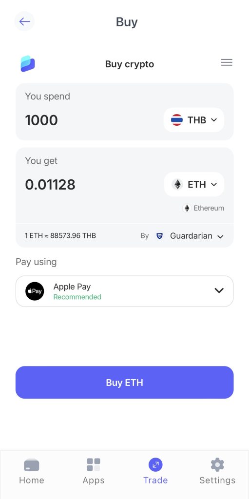 วิธีเตรียมเหรียญ Crypto ในวอลเลทเพื่อซื้อ Solaxy