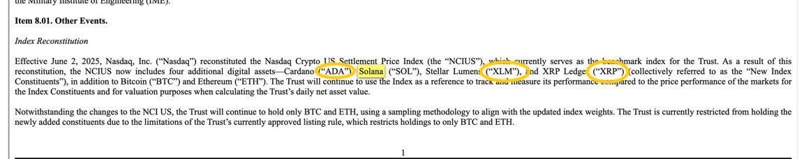 XRP มาแรง! Nasdaq ดัน 4 เหรียญเข้ากองทุน ETF ลุ้นสถาบันแห่ซื้อ