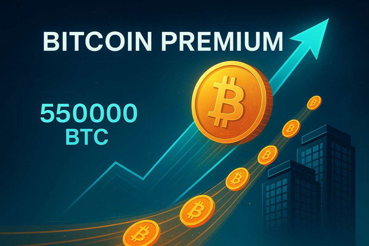 Coinbase Premium พุ่งแรง! 550,000 BTC ไหลออกจาก Exchange