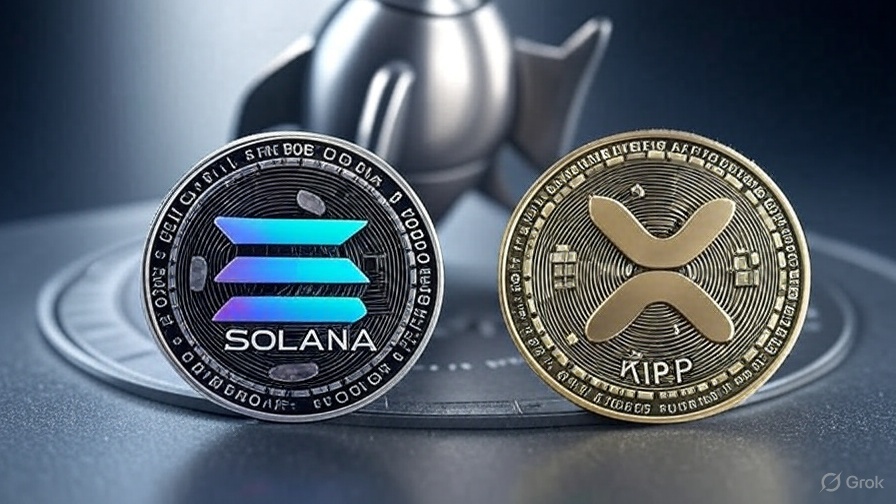XRP–SOL รับทุนสถาบันทะลุ $5B! ลุ้นราคาพุ่งแตะเป้าใหม่กลางปีนี้