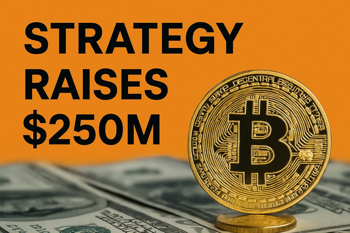 Strategy ลุยระดมทุน 250 ล้านดอลลาร์ ด้วยหุ้นบุริมสิทธิ 10% ซื้อ Bitcoin