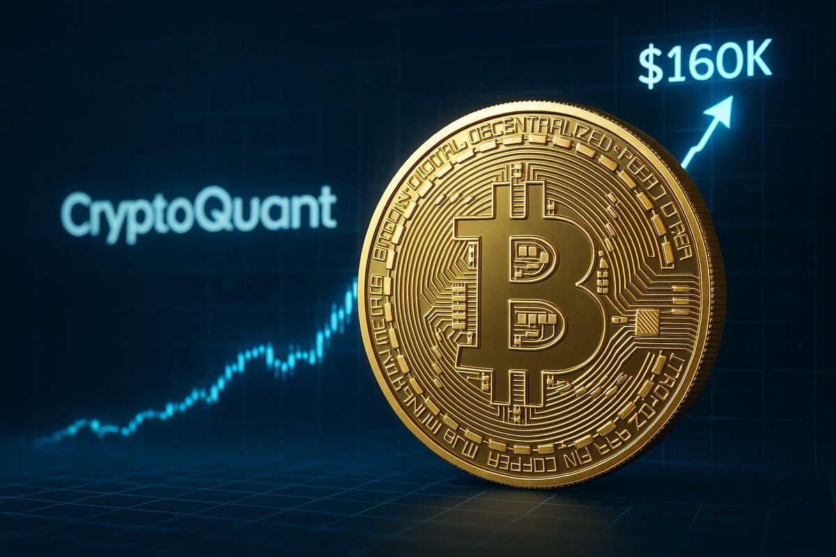 CryptoQuant ชี้ Bitcoin เล็งแตะ $160K หลังสะสมพลัง