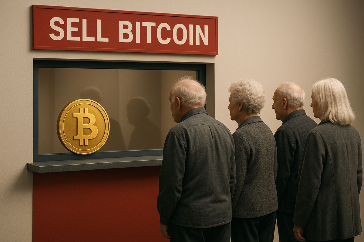Bitcoin ส่งสัญญาณอันตราย? ผู้ถือเหรียญมานานเริ่มเทขาย