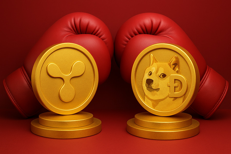 หมัดต่อหมัด! XRP vs Dogecoin เหรียญใดจะพุ่ง 2 เท่าได้เร็วกว่ากัน!?