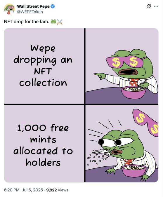 NFT drop for the fam