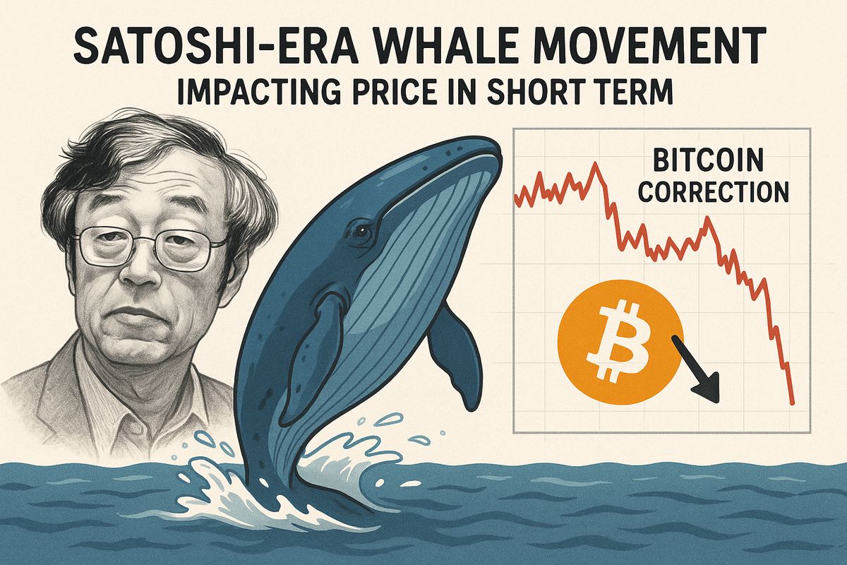 Bitcoin ปรับฐานแรง! วาฬยุค Satoshi โผล่เทขาย $2.34B ครั้งแรกในรอบ 14 ปี