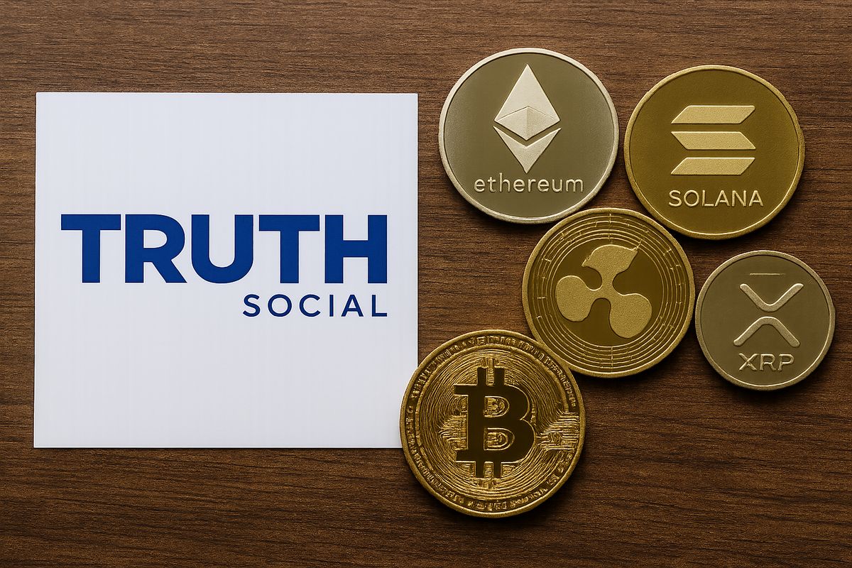 Truth Social ยื่น SEC เปิด ETF รวม BTC, ETH, SOL, CRO, XRP