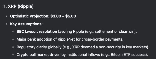 XRP: เหรียญคริปโตที่น่าลงทุน ที่ DeepSeek AI คาดการณ์ราคาพุ่งแตะ $5