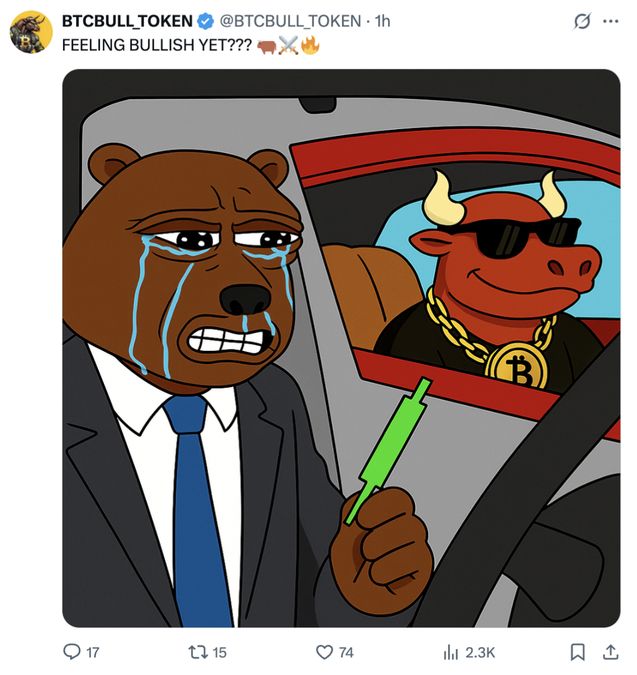bitcoin bull FEELING BULLISH YET