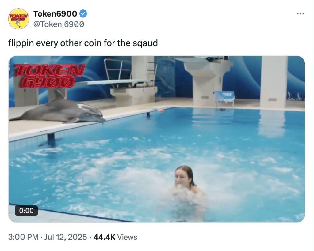 flippin every other coin for the sqaud