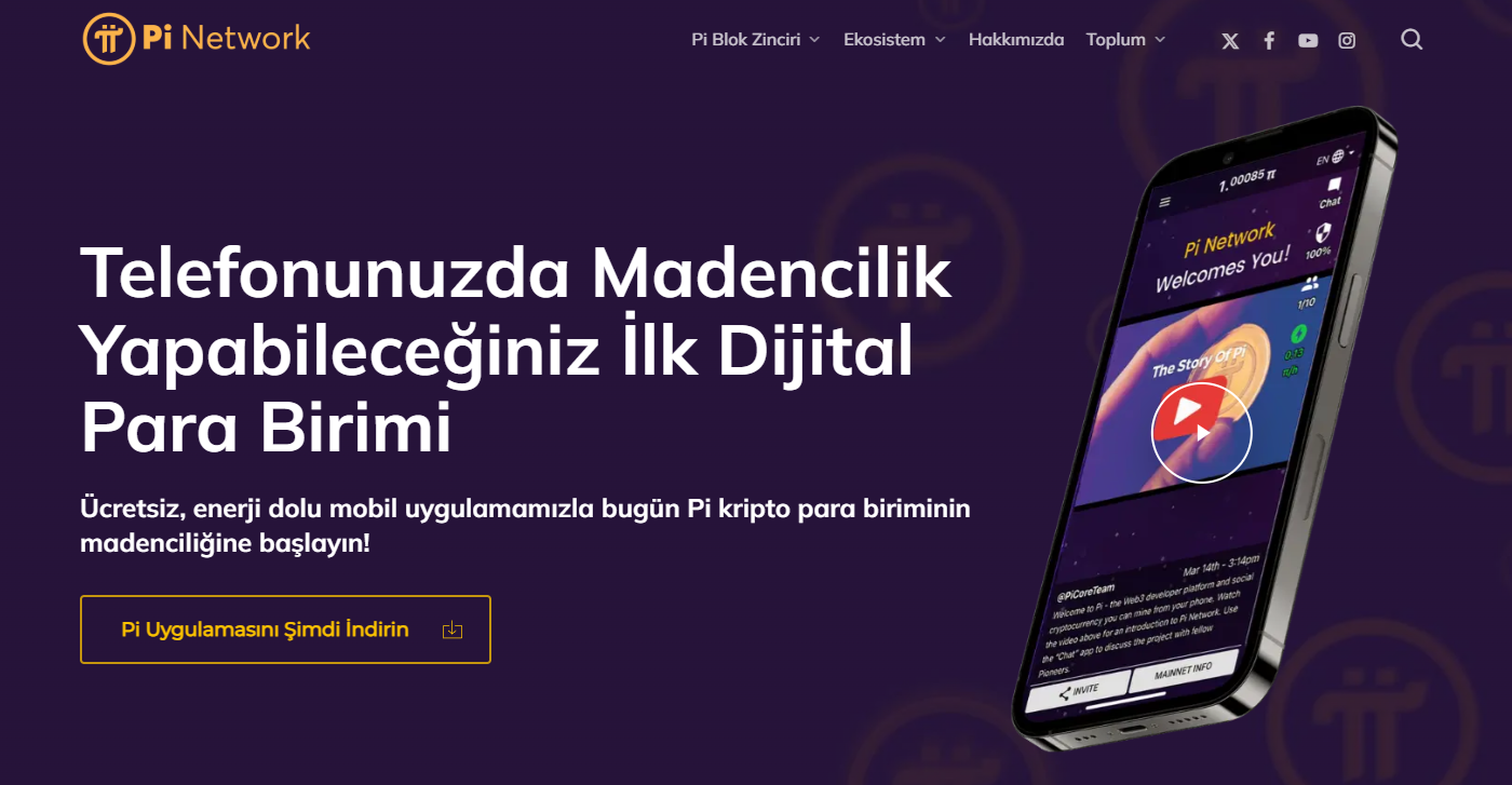 Pi Network resmi web sitesi nedir? Pi Network Fiyat Tahmini Nasıldır?