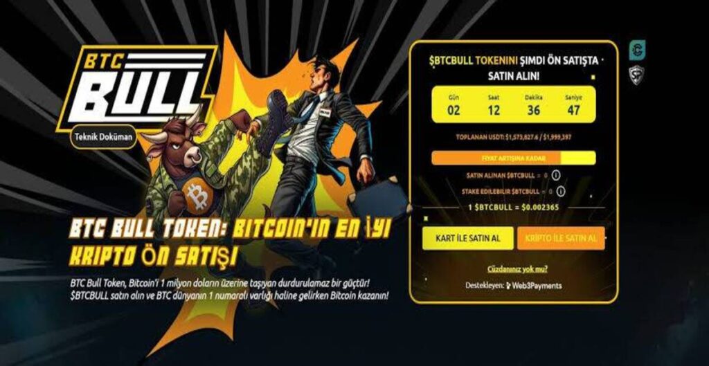 Bitcoin’e Endeksli Yeni Kripto Para: BTC Bull Token (BTCBULL)