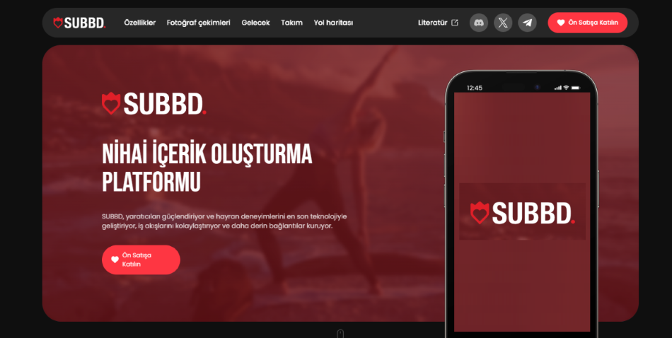 SUBBD: Yapay zeka destekli airdrop projesi