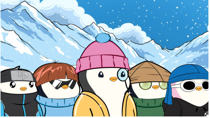solana ağındaki meme coinler - Pudgy Penguin 