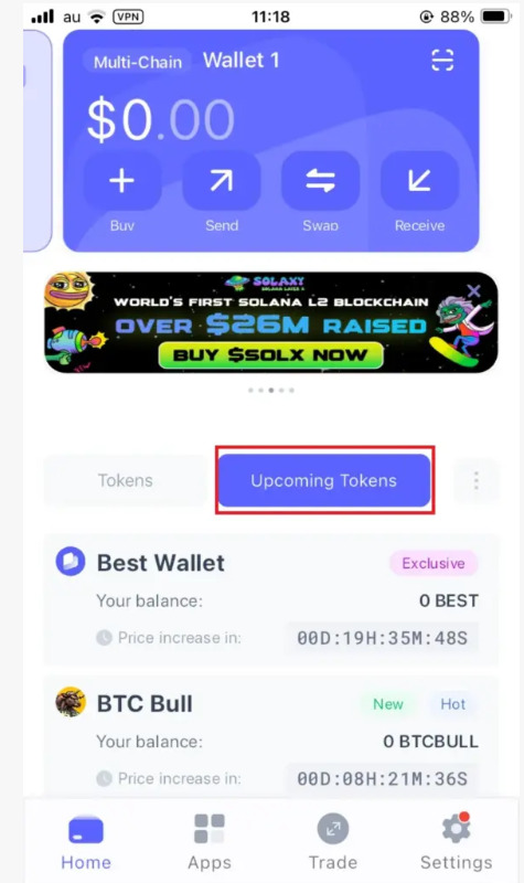 Best Wallet ile kripto airdrop