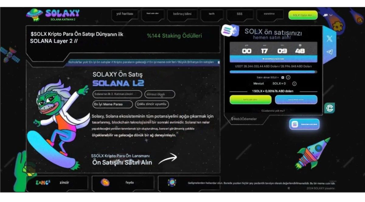 Solaxy (SOLX) Nedir