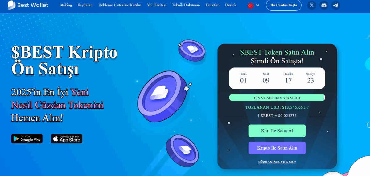 Best wallet token yükselecek coinler